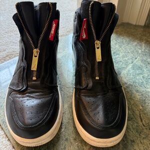 Like new | Wmns Air Jordan 1 Retro High Zip 'Black | 8.5